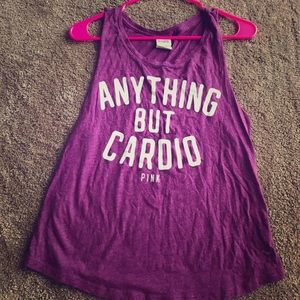 Magenta tank top Victoria's Secret Pink